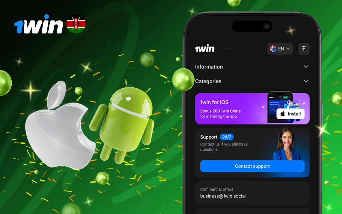 1win app download instructions for Apple iPhone and iPad