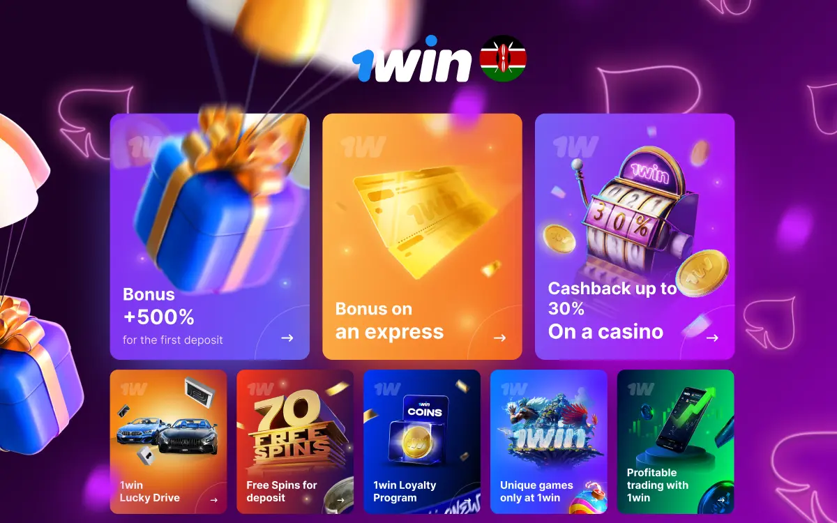 Free spins bonus offer at 1win casino for registered players